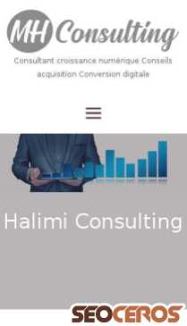 halimiconsulting.fr mobil náhľad obrázku