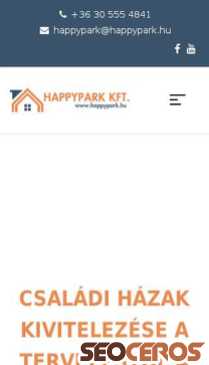 happypark.hu mobil előnézeti kép