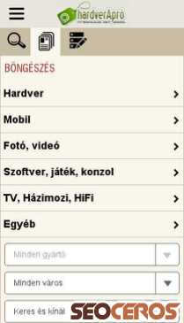 hardverapro.hu mobil preview