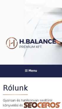 hbalance.hu mobil förhandsvisning