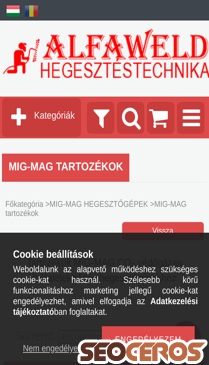 hegesztestechnika.net/MIG-MAG-tartozekok mobil Vorschau