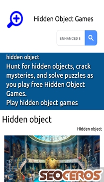 hidden-object.com mobil náhled obrázku