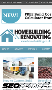 homebuilding.co.uk mobil previzualizare