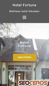 hotel-fortuna.hu mobil náhľad obrázku