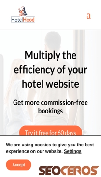 hotelhood.com mobil vista previa
