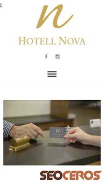 hotellnova.se/erbjudanden mobil Vista previa