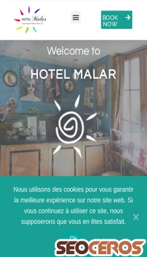 hotelmalar.com mobil förhandsvisning