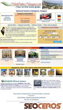 hotelonlinehungary.com mobil náhled obrázku