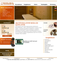 hotelreal.hu mobil preview