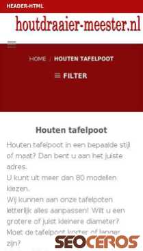 houtdraaier-meester.nl/categorie/houten-tafelpoot mobil preview
