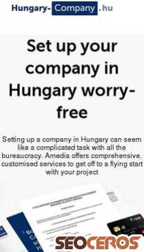 hungary-company.hu mobil previzualizare