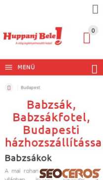 huppanjbele.hu/pages/budapest mobil Vorschau