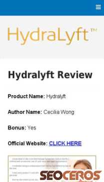 hydralyftreview.com mobil Vista previa