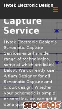 hytek-ed.com/schematic_capture_services.html mobil förhandsvisning
