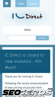 icdirect.co.uk mobil preview