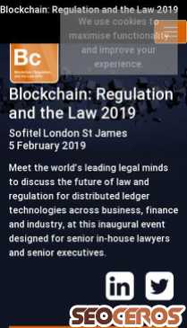 iclg.com/glgevents/blockchain-regulation-and-the-law-2019 mobil anteprima