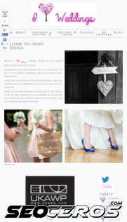 iheartweddings.co.uk mobil preview