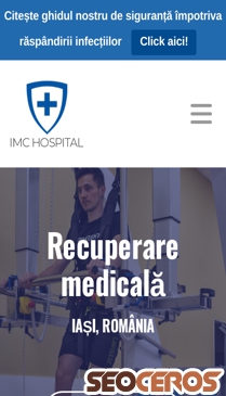 imchospital.ro mobil preview