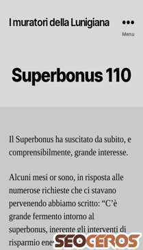 impresaedilespezia.com/superbonus-110 mobil obraz podglądowy