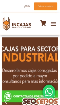 incajas.com mobil previzualizare