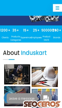 induskart.co.in mobil preview