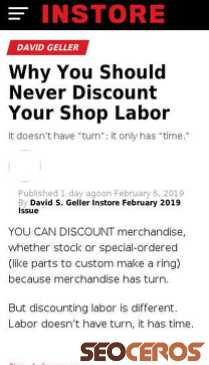 instoremag.com/why-you-should-never-discount-your-shop-labor mobil náhled obrázku