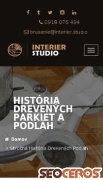 interier.studio/Strucna-historia-drevenych-podlah.html mobil 미리보기