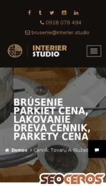 interier.studio/ceny.html mobil preview