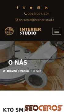 interier.studio/o_nas.html mobil obraz podglądowy