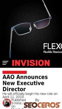 invisionmag.com/aao-announces-new-executive-director mobil prikaz slike