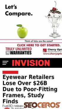 invisionmag.com/eyewear-retailers-lose-over-26b-due-to-poor-fitting-frames-study-finds mobil preview