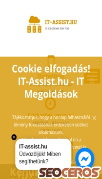 it-assist.hu mobil preview