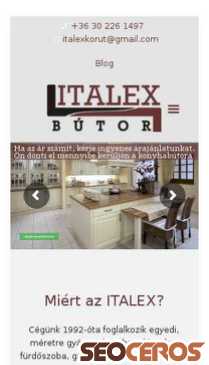 italex.hu mobil náhled obrázku