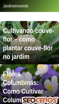 jardineiroverde.com mobil náhľad obrázku