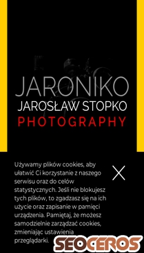 jaroniko.pl mobil előnézeti kép
