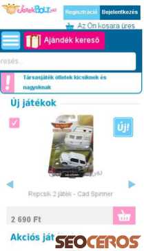 jatekbolt.hu mobil előnézeti kép