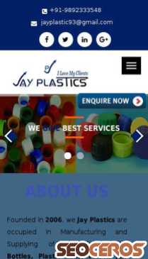 jayplastics.in mobil Vista previa