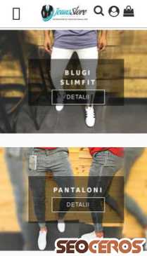 jeans-store-men.ro mobil Vorschau