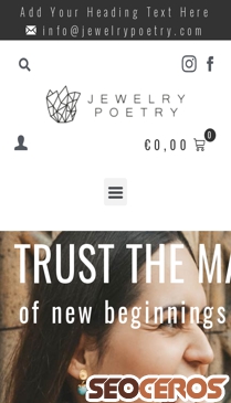jewelrypoetry.com mobil Vorschau