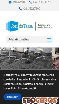 jori.hu mobil előnézeti kép