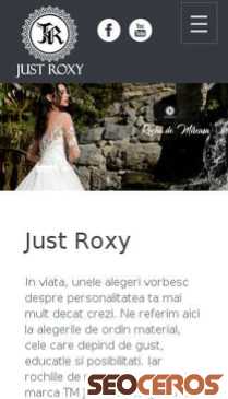 just-roxy.ro mobil vista previa