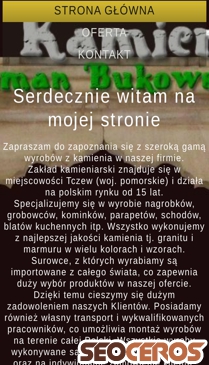 kamieniarstwo-bukowski.pl mobil náhľad obrázku