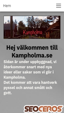 kampholma.se mobil előnézeti kép