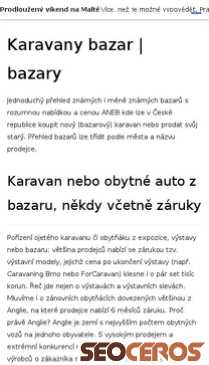 karavany.vyrobce.cz/karavany-bazar.html mobil previzualizare