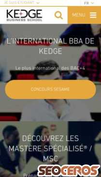 kedge.edu mobil obraz podglądowy