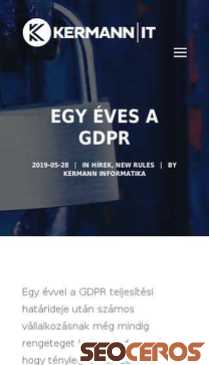kermannit.hu/egy-eves-a-gdpr mobil preview
