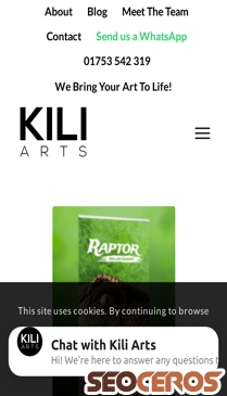 kiliarts.co.uk/banners mobil preview