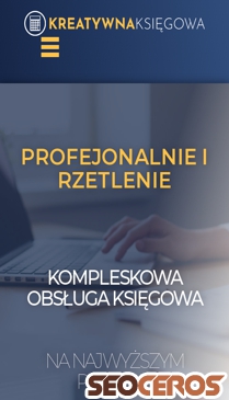 kreatywnaksiegowa.com.pl mobil previzualizare