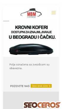 krovnikofer.rs mobil förhandsvisning