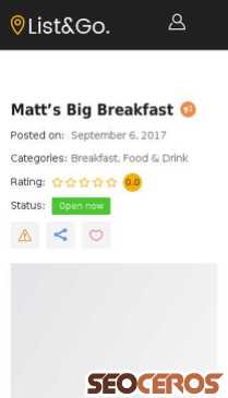 kudazanovu.rs/listing/matts-big-breakfast mobil Vista previa